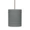 Besa Lighting Tamburo 8 Stem Pendant, Titan, Satin Nickel Finish, 1x11W LED 1TT-4006TN-LED-SN - alternate 1